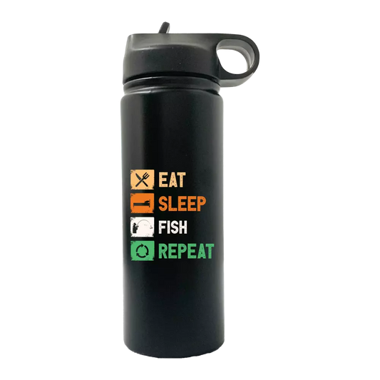 Eat Sleep Fishing Repeat 20oz Sport Bottle