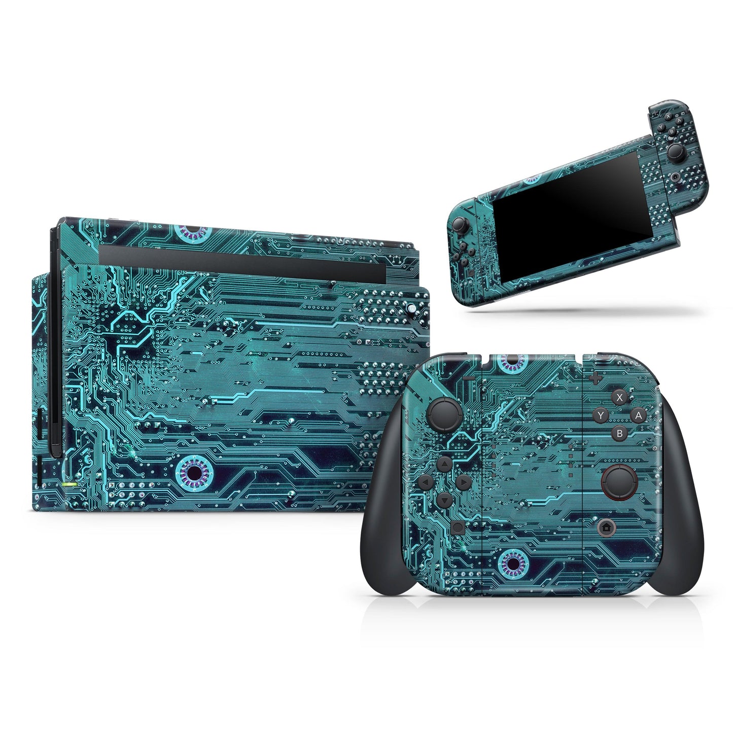 Electric Circuit Board V5 - Vinyl Skin Wrap for Nintendo Switch 2,