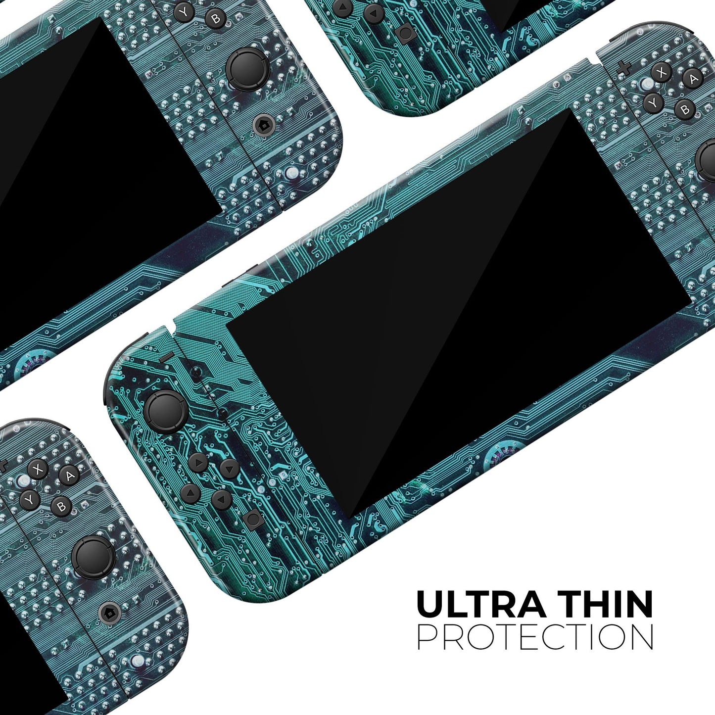 Electric Circuit Board V5 - Vinyl Skin Wrap for Nintendo Switch 2,