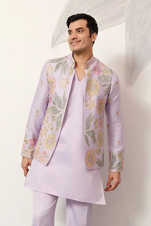 Mens Wear Designer Luxury Koti Kurta Set for Carnival Season