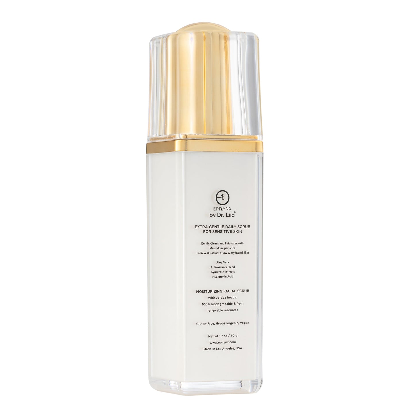 Gentle Exfoliating Face Scrub for Thinning, Sensitive Skin –