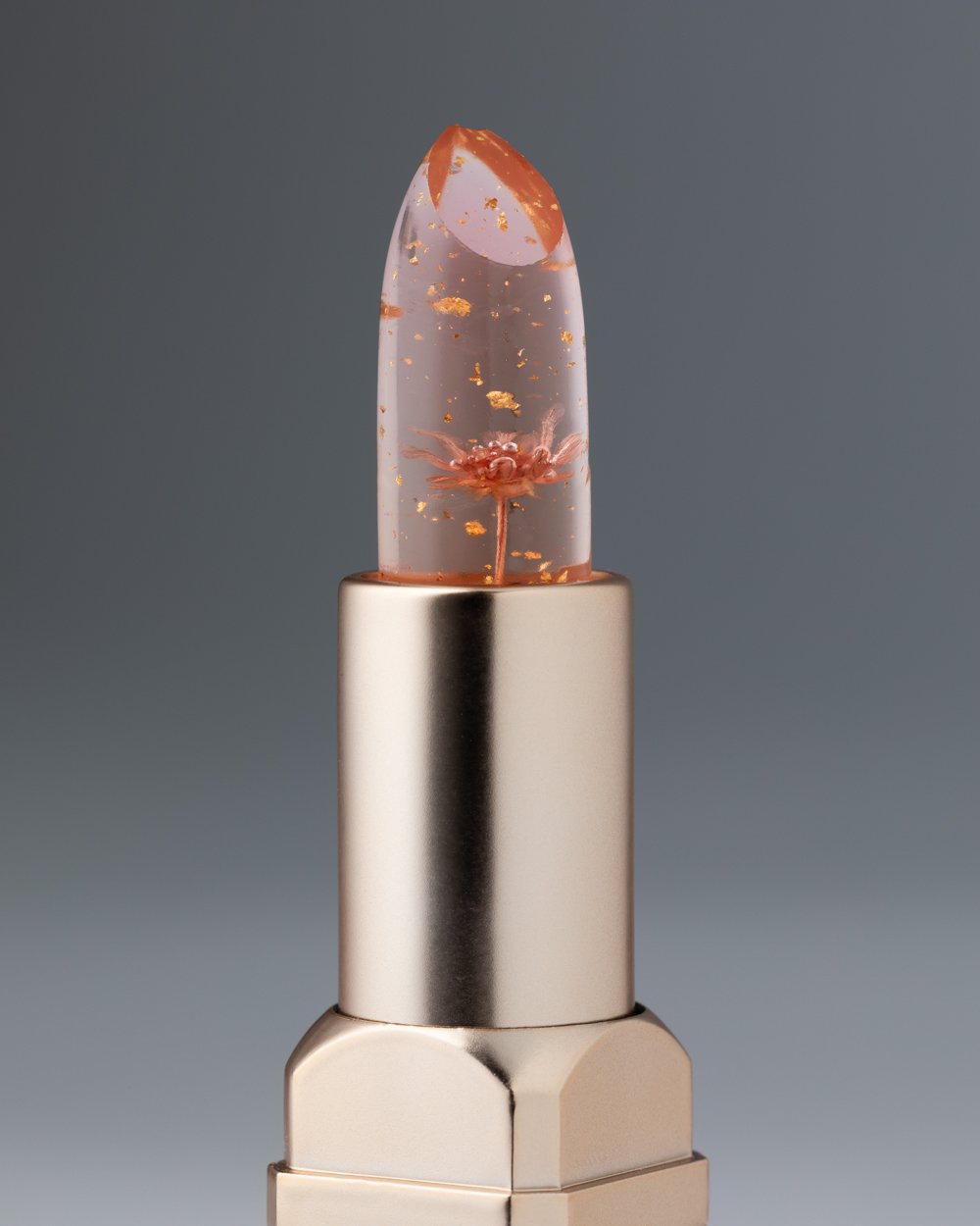 Color-Changing Flower Lip Gloss – Vegan, Gluten-Free, Hydrating Lip