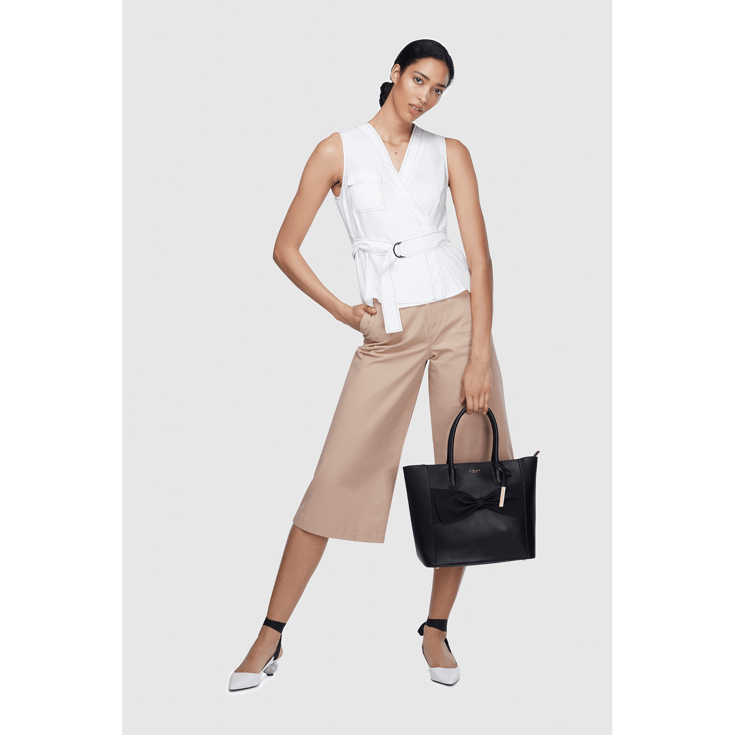 Eufala Brown Vegan Tote Bag