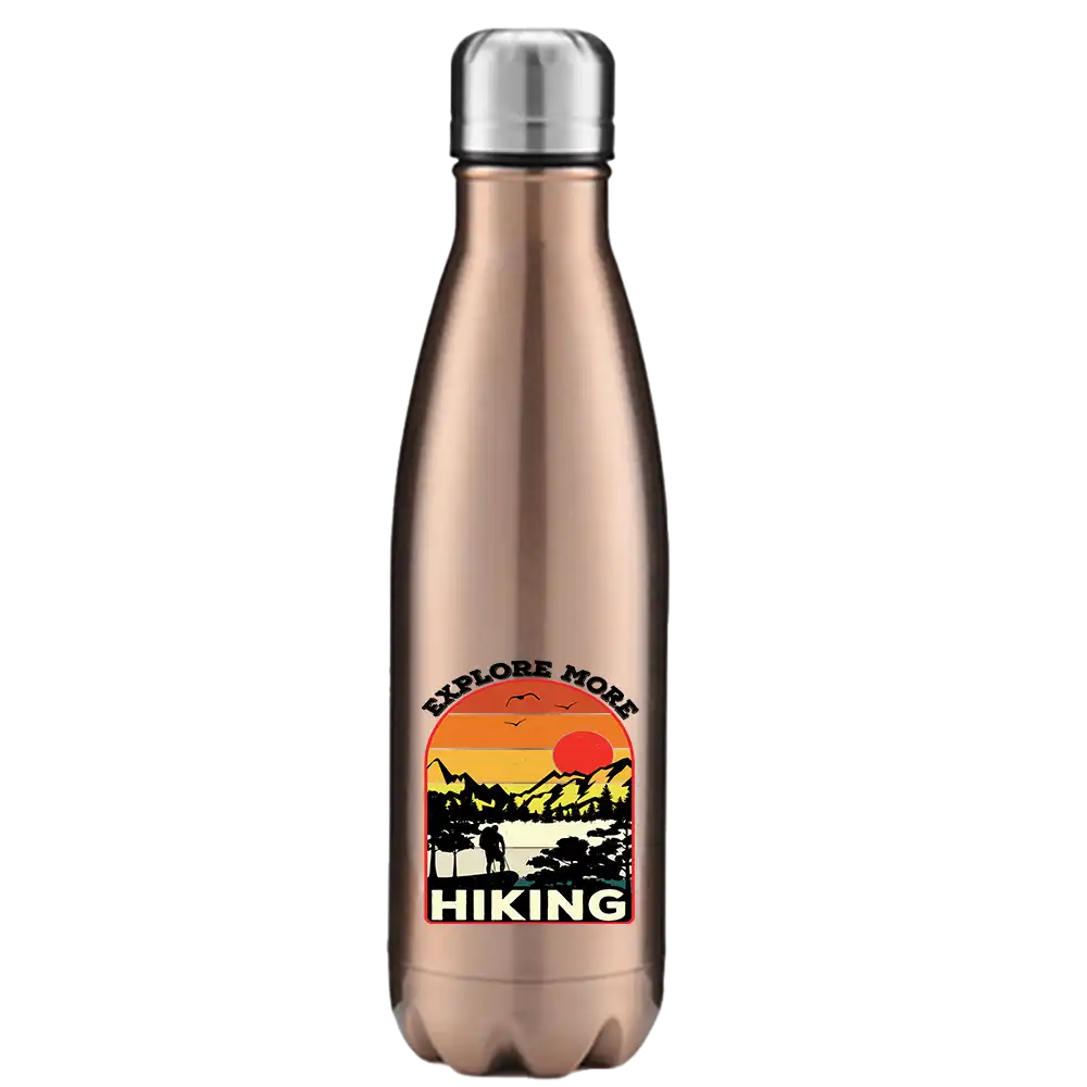 Explore More Hiking 17oz Stainless Water Bottle