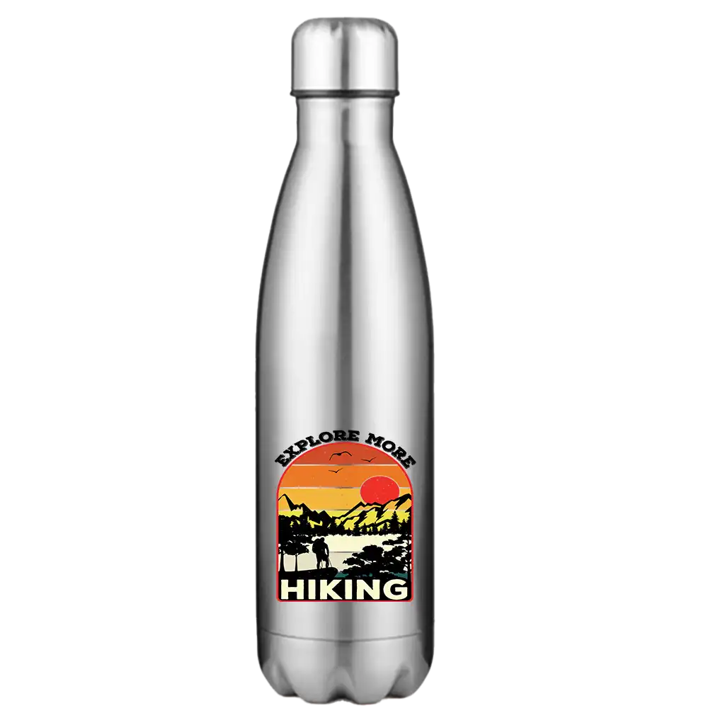 Explore More Hiking 17oz Stainless Water Bottle