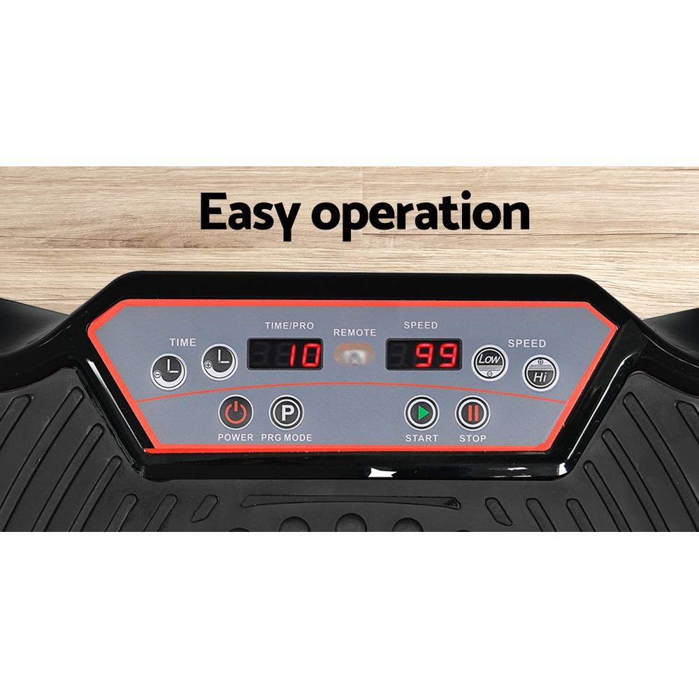 Everfit Vibration Machine Platform Vibrator Resistance Rope Home