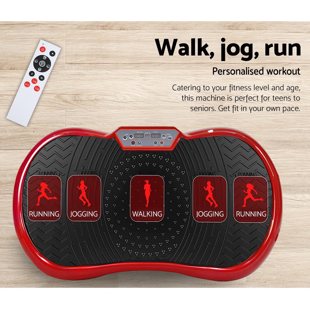 Everfit Vibration Machine Plate Platform Body Shaper Home Gym Fitness