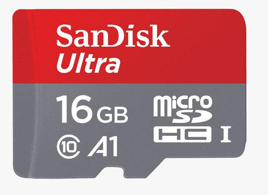 SANDISK 16GB Ultra microSD SDHC SDXC UHS-I Memory Card 100MB/s Full HD