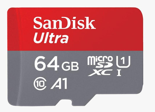 SANDISK 64GB Ultra microSD SDHC SDXC UHS-I Memory Card 100MB/s Full HD