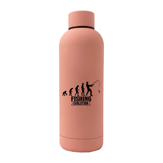 Fishing Evolution 17oz Stainless Rubberized Water Bottle
