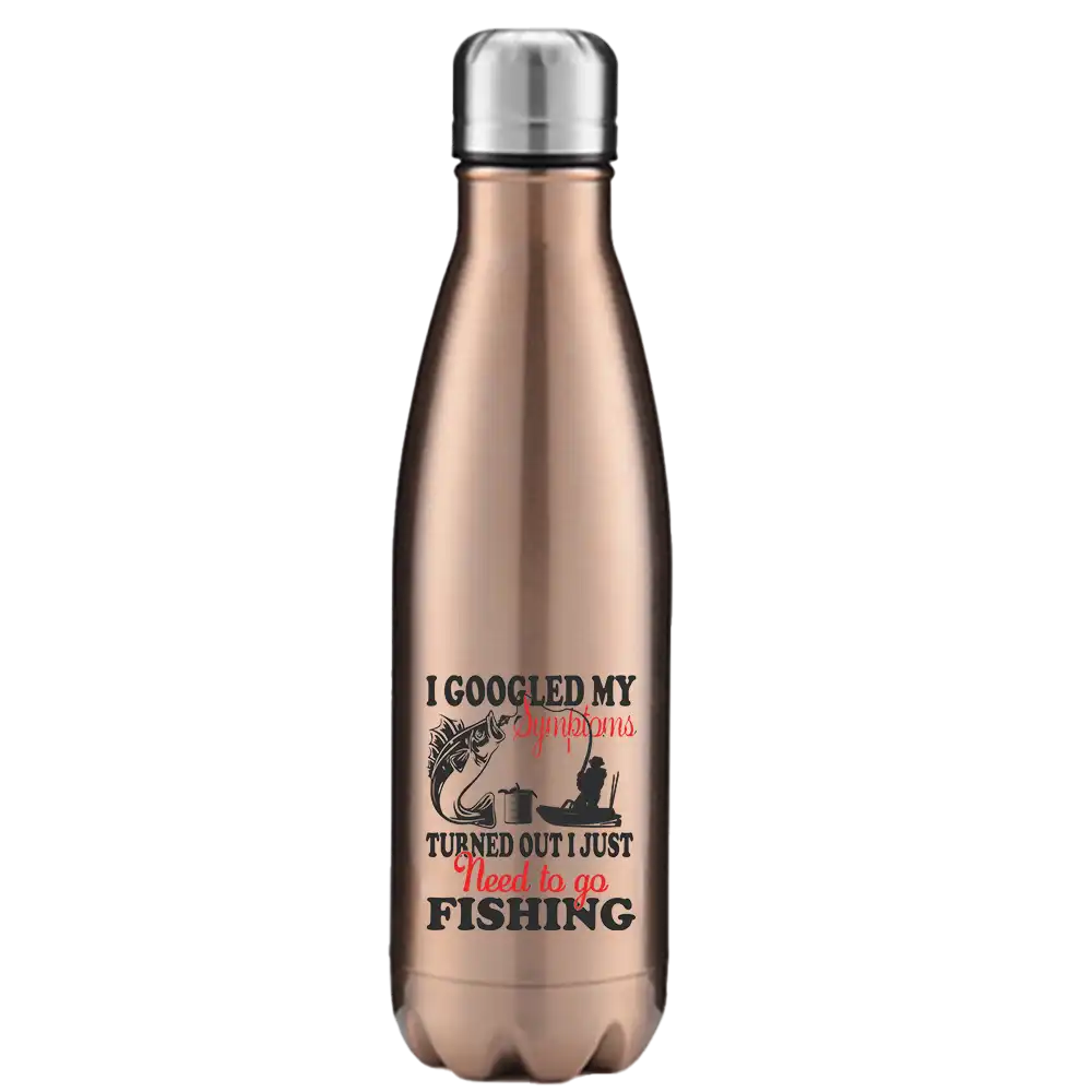 Fishing Symptoms 17oz Stainless Water Bottle