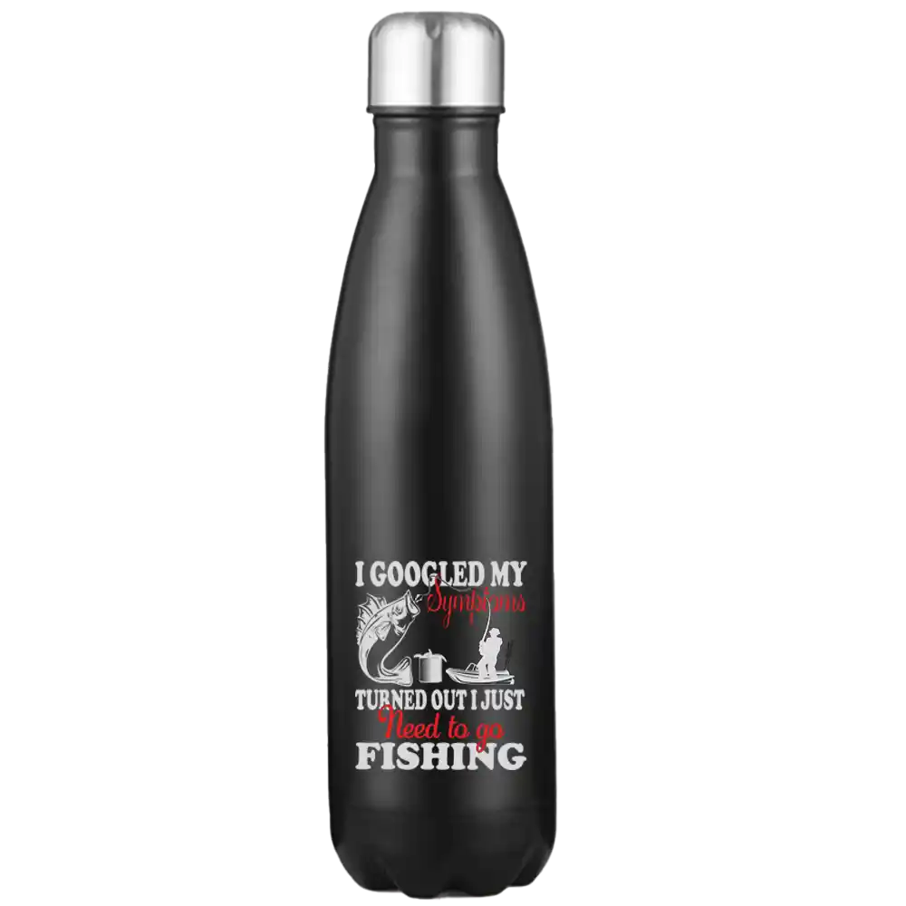 Fishing Symptoms 17oz Stainless Water Bottle
