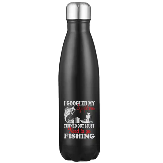 Fishing Symptoms 17oz Stainless Water Bottle