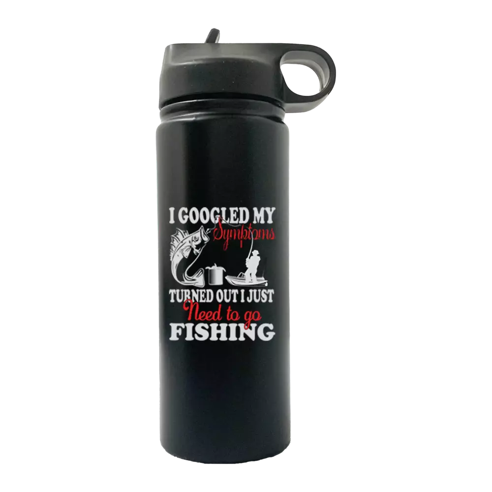 Fishing Symptoms 20oz Sport Bottle