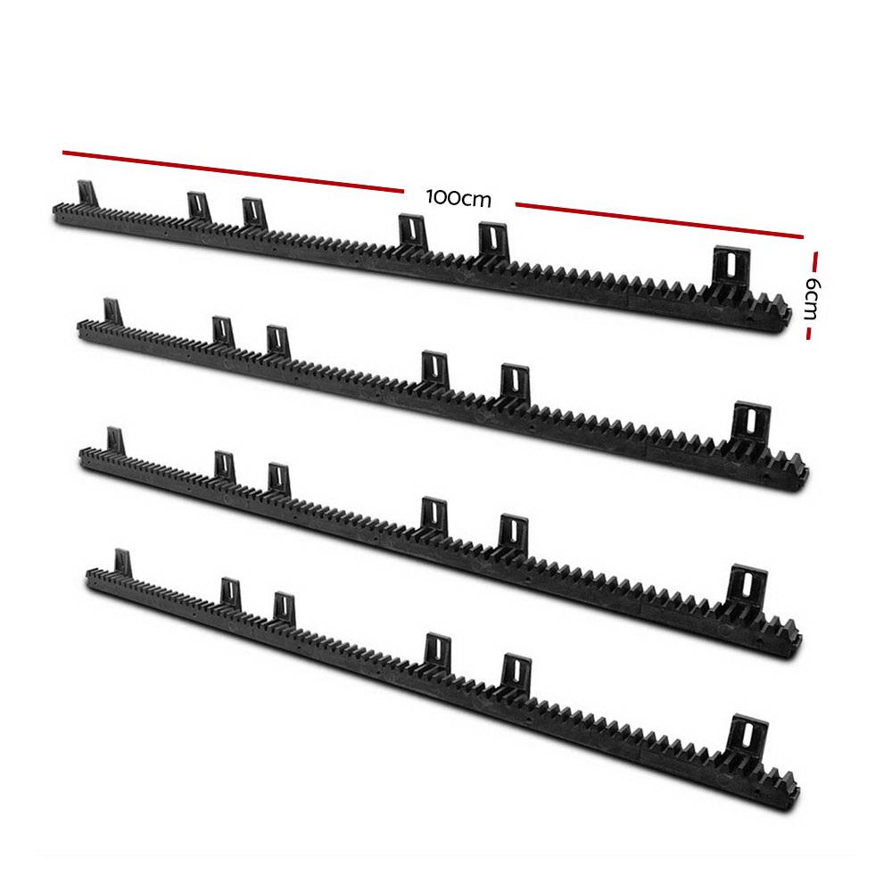 Sliding Gate Opener Rack Auto Remote Kit Heavy Duty Electric Security