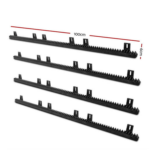 Sliding Gate Opener Rack Auto Remote Kit Heavy Duty Electric Security