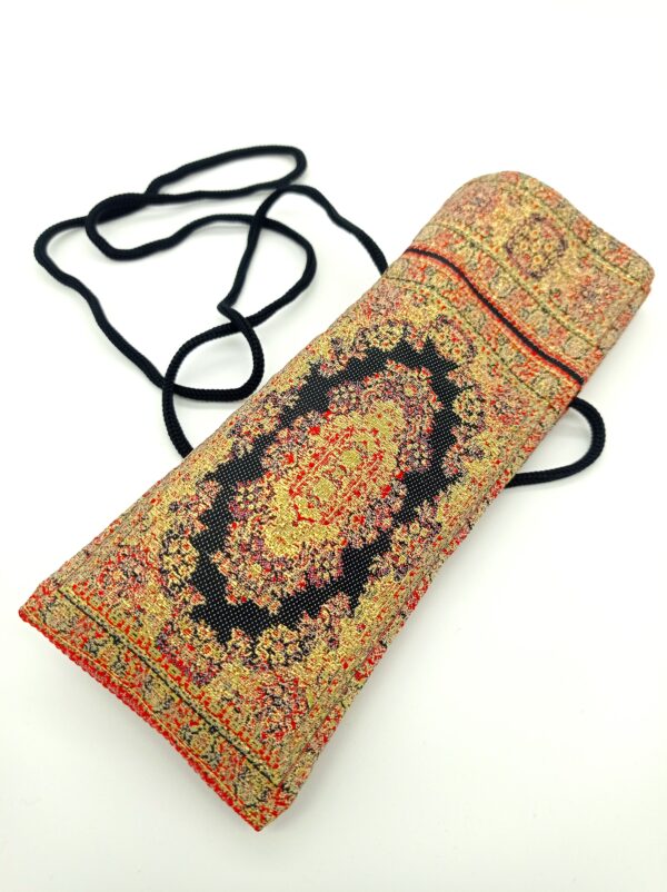 Handmade oriental pattern colorful glasses case