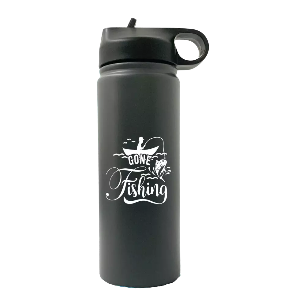 Gone Fishing 20oz Sport Bottle