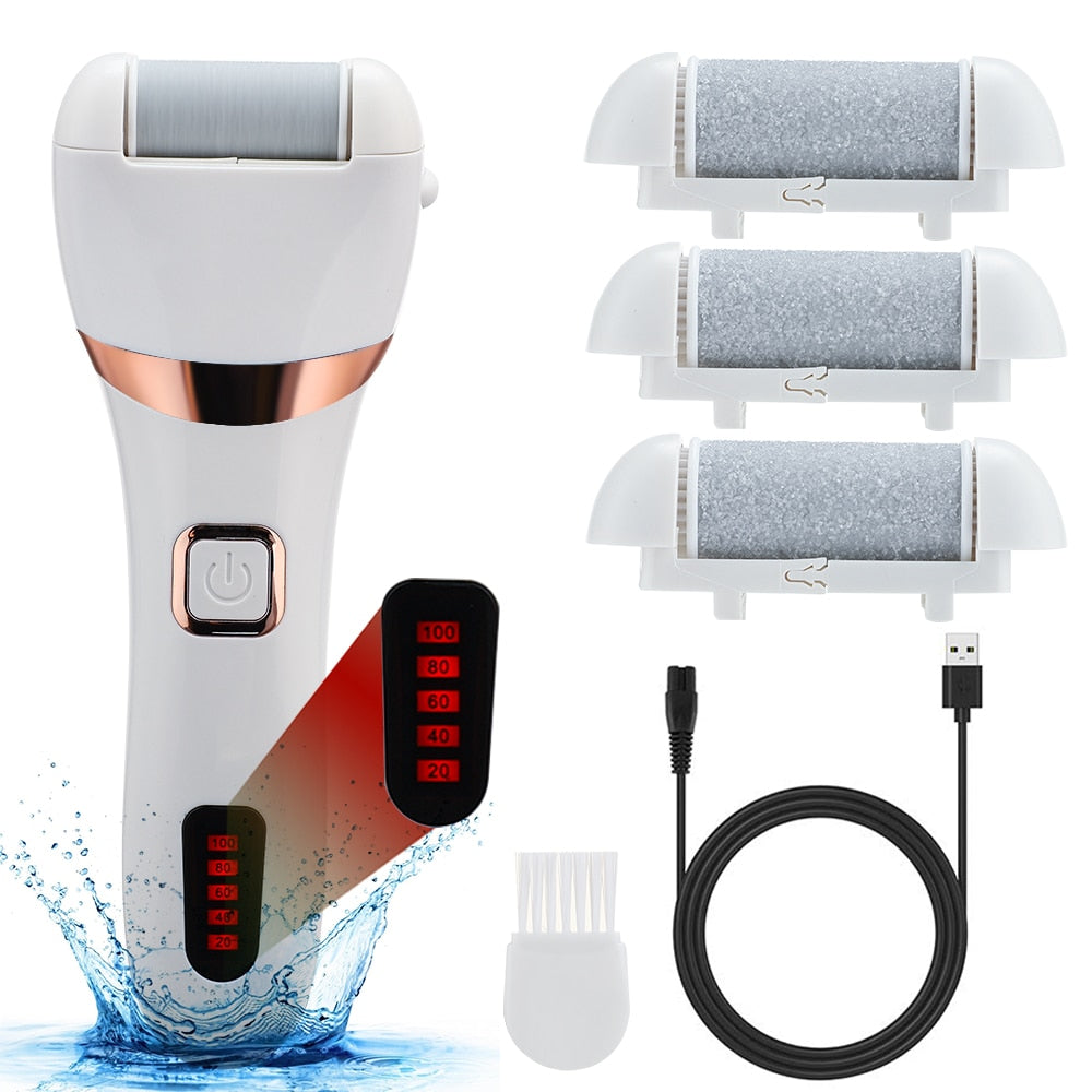 Electric Foot File Two-Speed Adjustment Pedicure Tools Dead Skin