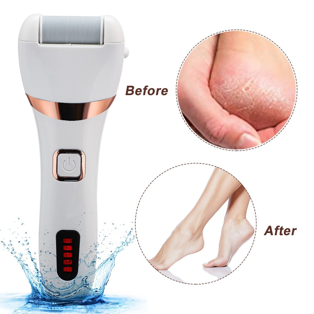 Electric Foot File Two-Speed Adjustment Pedicure Tools Dead Skin