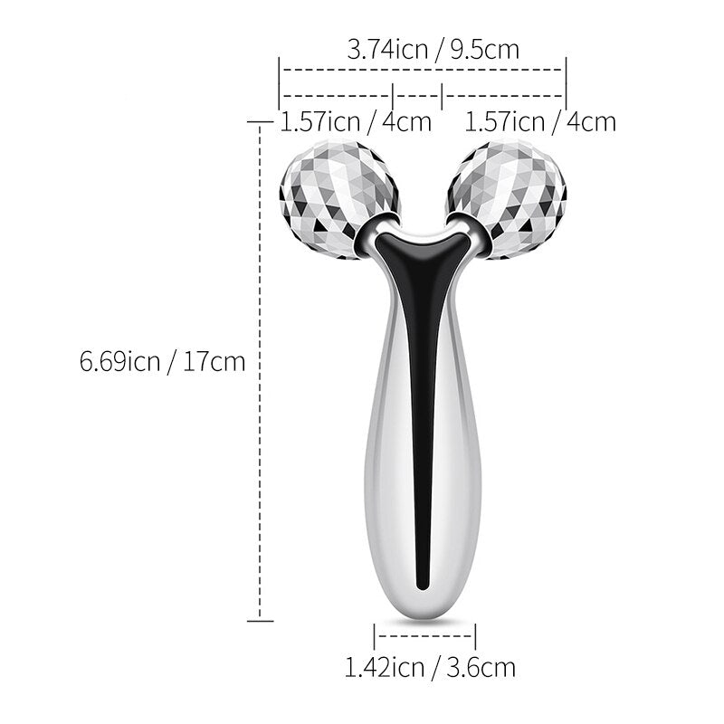 3D Roller Massager Portable Facial Body Massage Lifting Slimming
