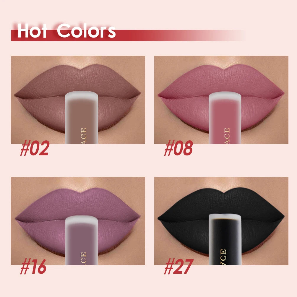 NICEFACE Matte Liquid Lipstick Waterproof Long Lasting Lip Gloss Tint