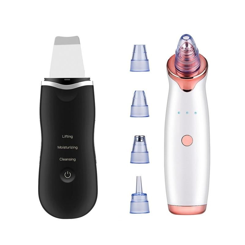 Ultrasonic Skin Scrubber Facial Cleaning Peeling Shovel Lifting