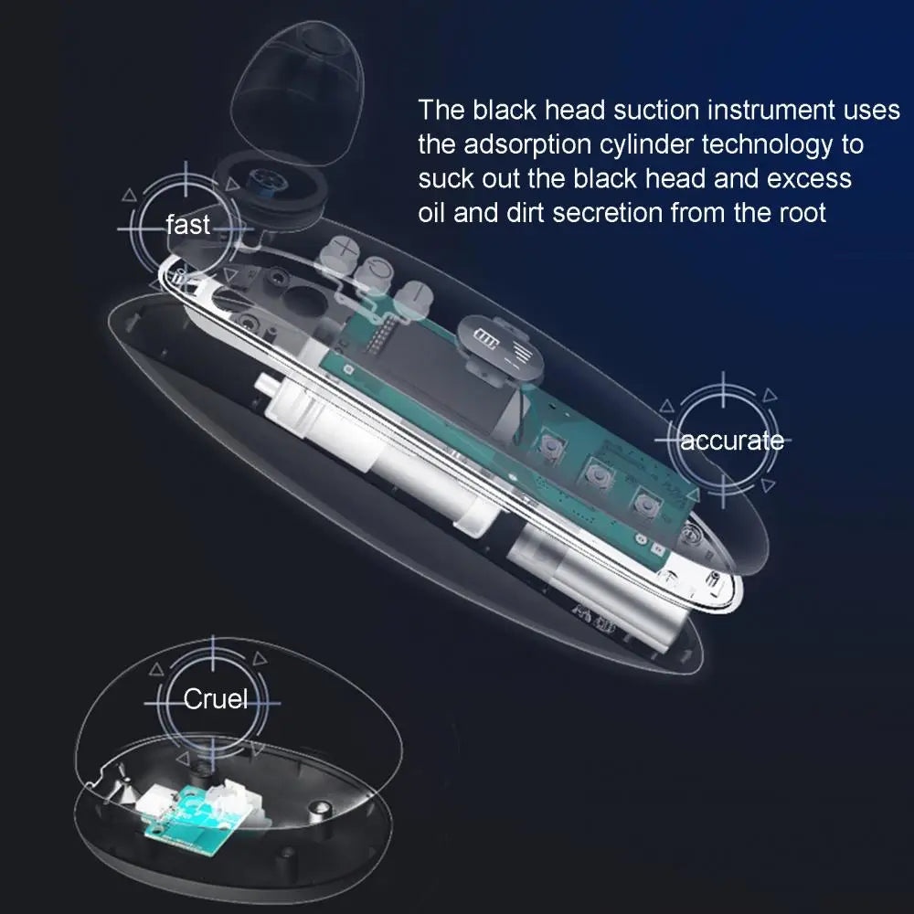 Blackhead Remover Pore Vacuum Cleaner Face Skin Care Sucker