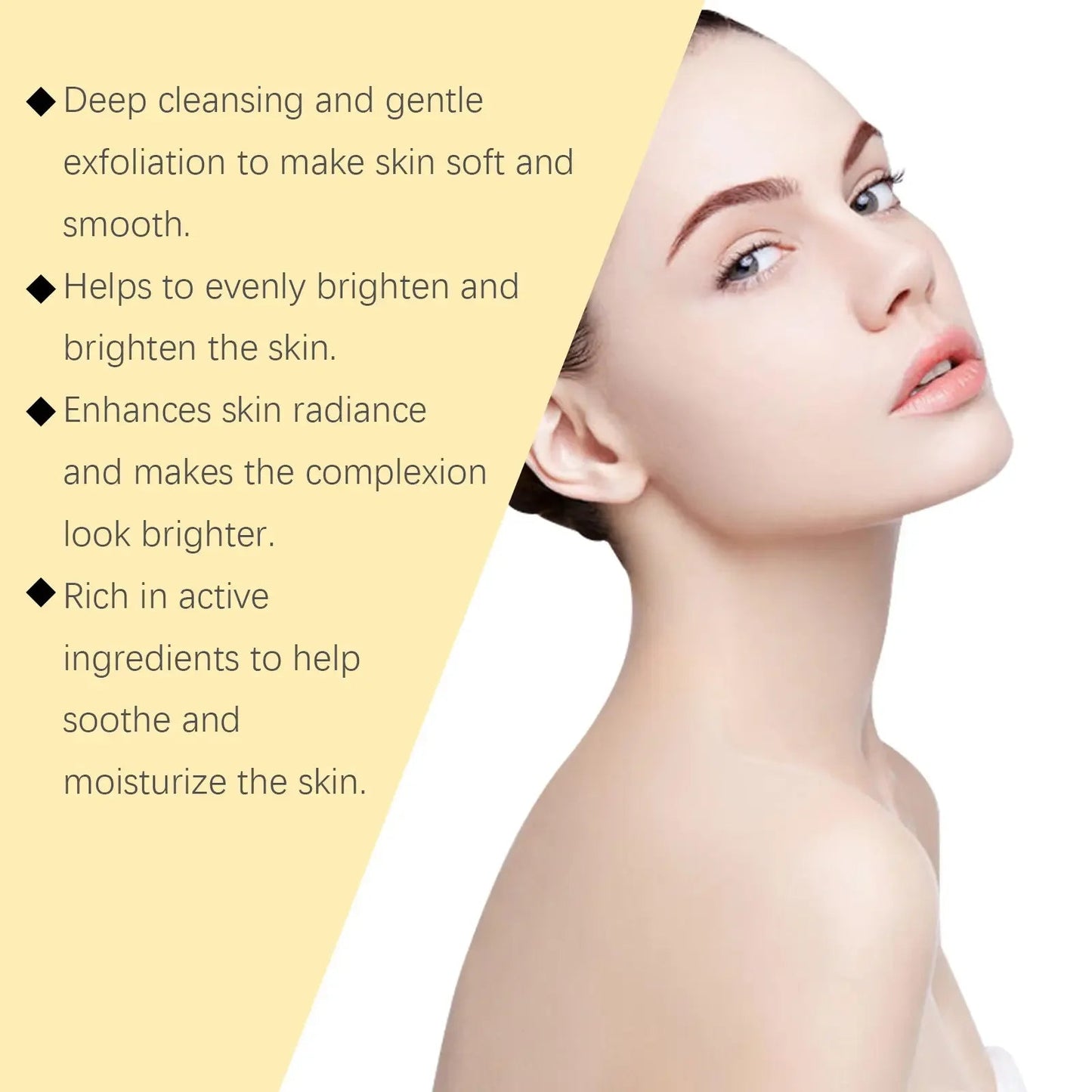 Herbal Turmeric Collagen Peel-Off Face & Body Mask Cream Gentle