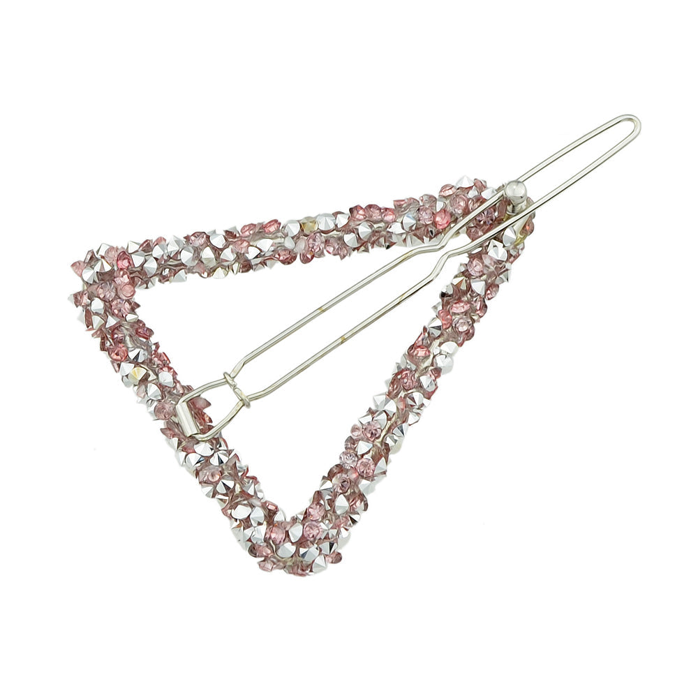 Rhinestone Triangle Hairgrips Wedding Party Hair Clips Hair Barrettes