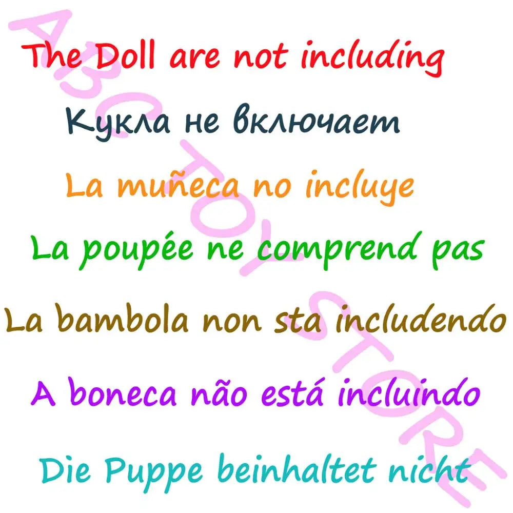 27 Pcs Doll Clothes and Accessories for 11.5 Inch Doll Random 1