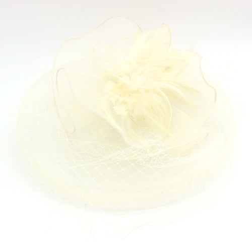 Jumbo Feather Fascinator Headband / hair clip