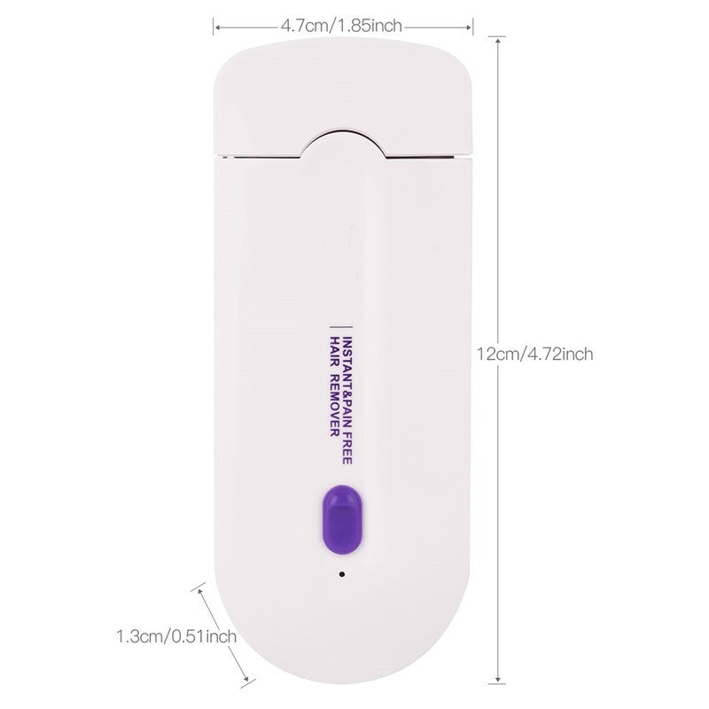 Electric Rechargeable Sense-Light Technology Painless Hair Removal