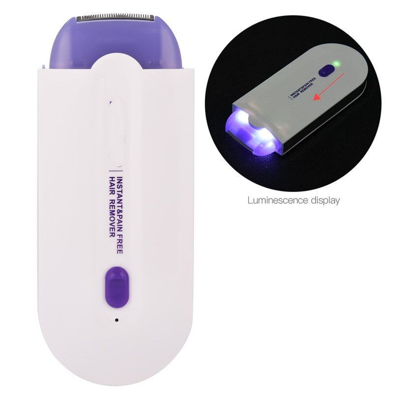 Electric Rechargeable Sense-Light Technology Painless Hair Removal