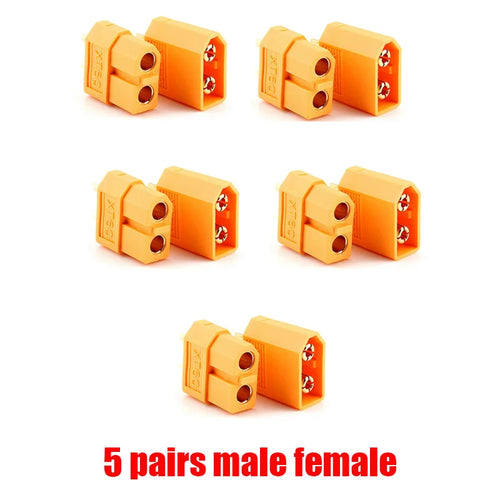 10pcs XT60 XT-60 Male Female XT30 XT90 Bullet Connectors Plugs For RC