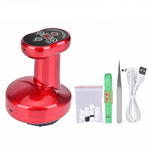 Electric Vacuum Cupping Body Massager Suction Scraping Cup Fat Removal