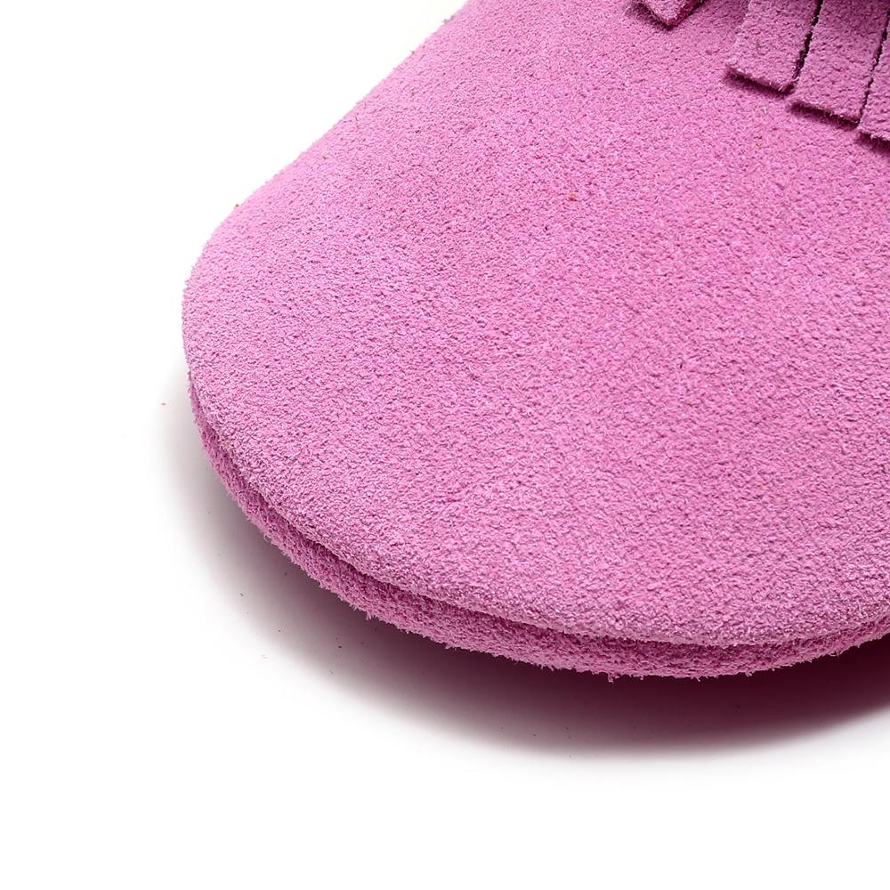 Hot Sale Warm Baby Winter Suede Shoes Thicken Fur