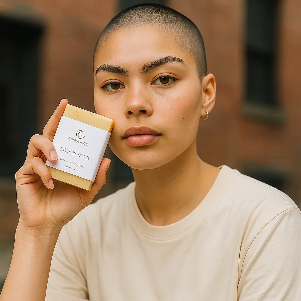 Chunky Soap On A Rope Rose Bergamot