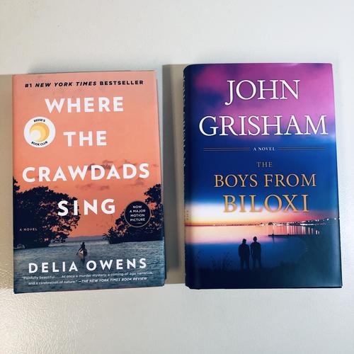 The Boys from Biloxi / Where the Crawdads Sing 2-book hardcover BUNDLE