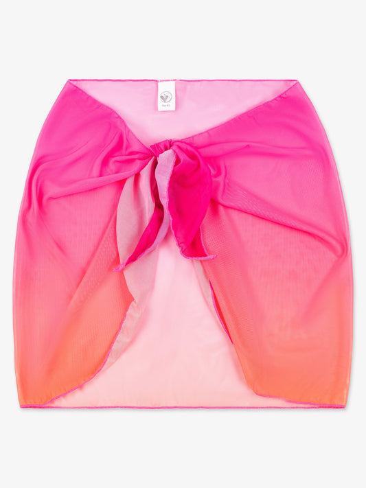 Jacqueline Sarong Mesh Wrap Skirt