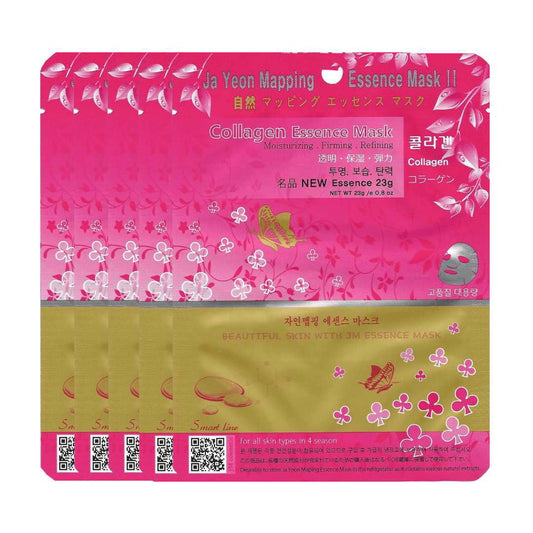 Ja Yeon Mapping Collagen Anti-Aging Mask (5 PCS)