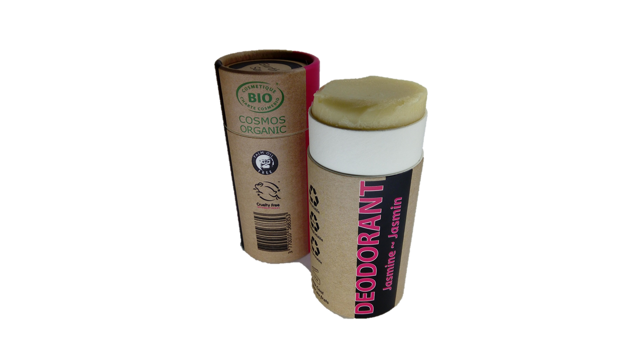 Organic Certified Natural Deodorant - Jasmine 100ml - I piece - 100%