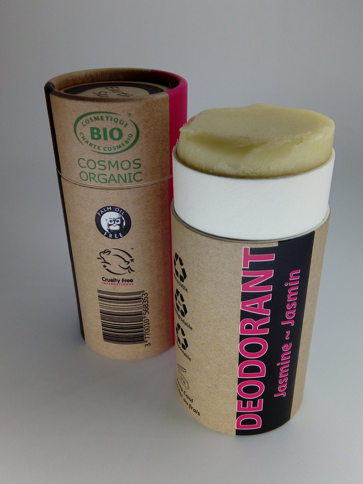 Organic Certified Natural Deodorant - Jasmine 100ml - I piece - 100%