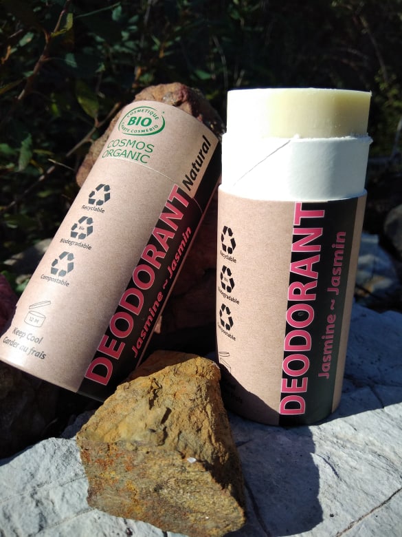 Organic Certified Natural Deodorant - Jasmine 100ml - I piece - 100%