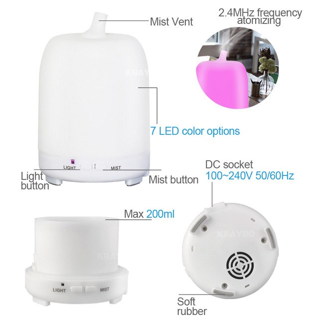200ml aroma essential oil diffuser Air