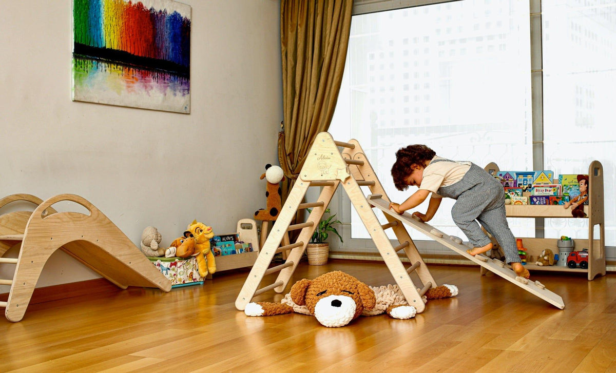 Climbing Triangle and Ramp Set 2-in-1