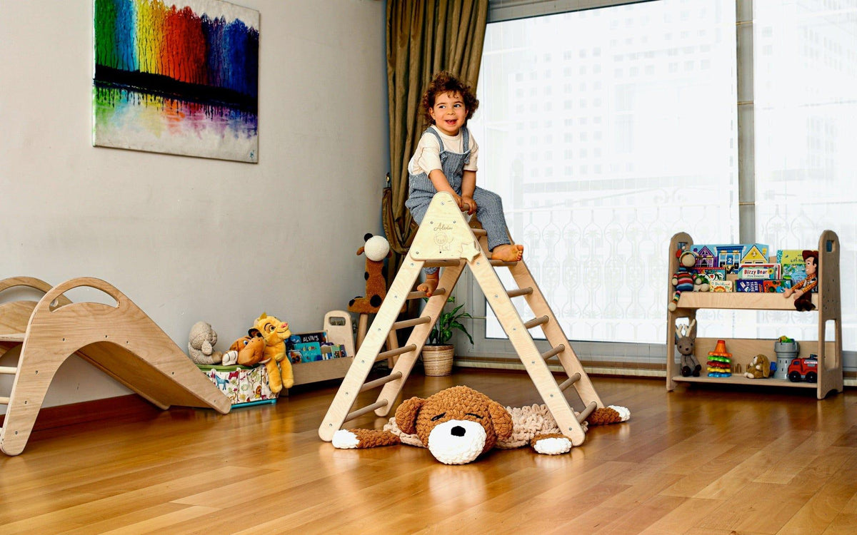 Climbing Triangle and Ramp Set 2-in-1