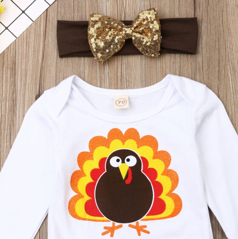 Kids Antumn Sweet Clothes Sets Newborn Baby Girls