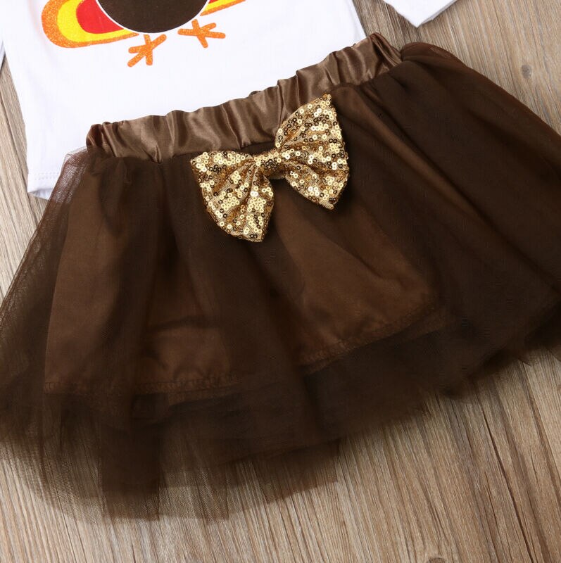 Kids Antumn Sweet Clothes Sets Newborn Baby Girls