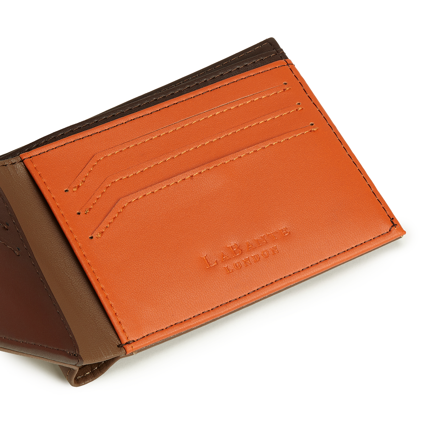 Brave Brown Vegan Bifold Wallet
